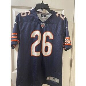 Nike Chicago Bears  Men's Jersey t shirt Navy Size M DEON BUSH #26